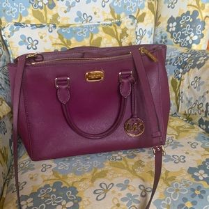 Michael Kors burgundy bag